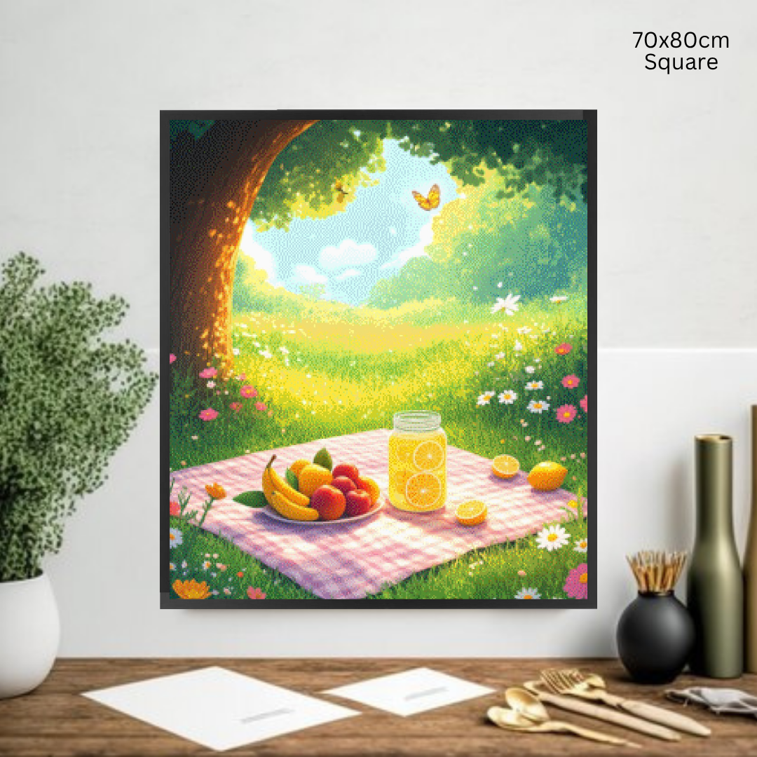 Picnic in the Meadow: Diamond Painting Collection