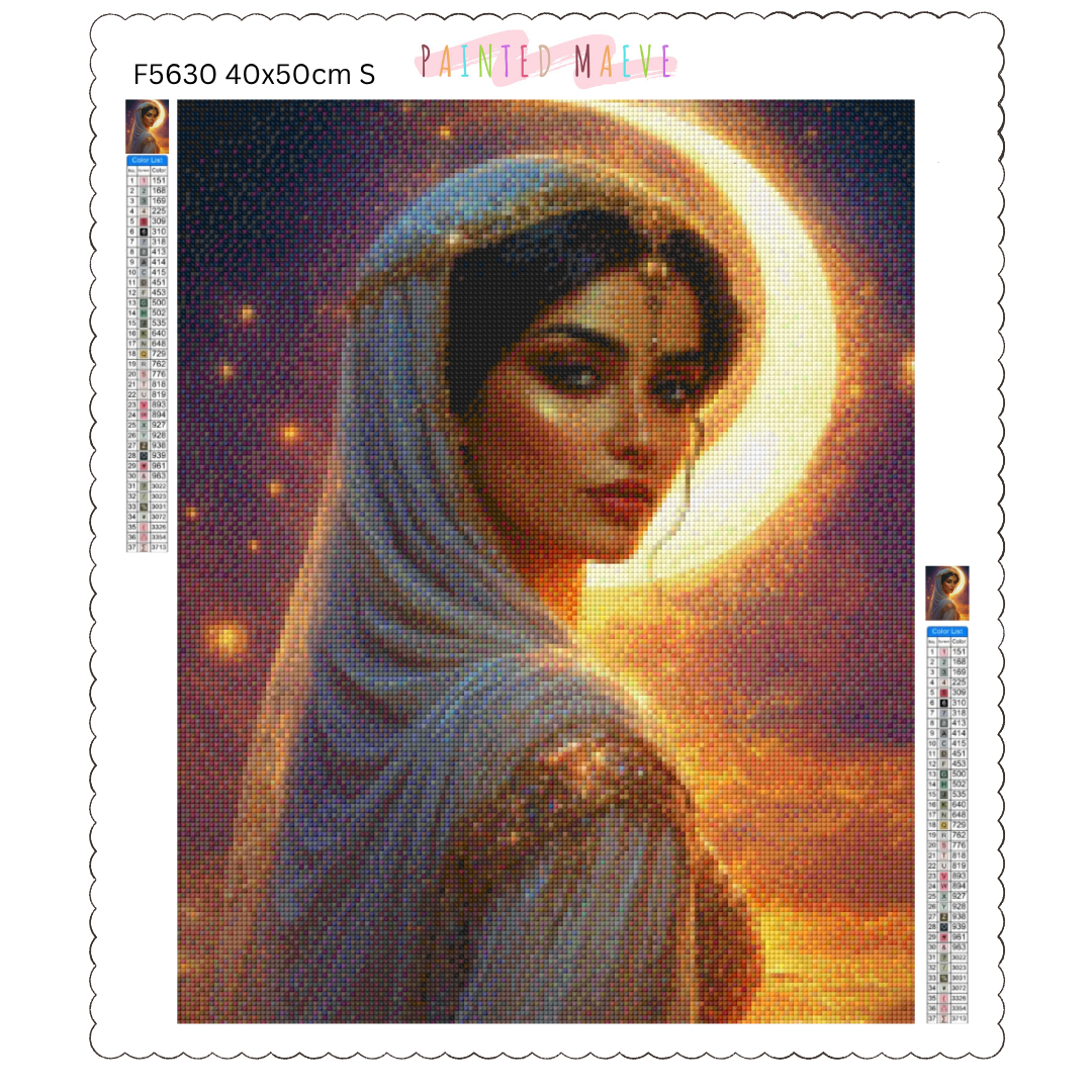 Arabian Beauty: Diamond Painting Collection