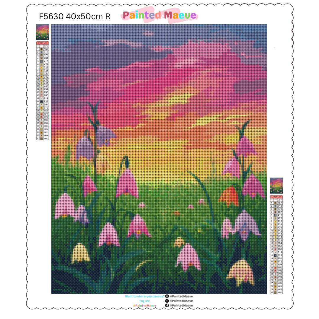 Lily of the Valley: Diamond Painting Collection
