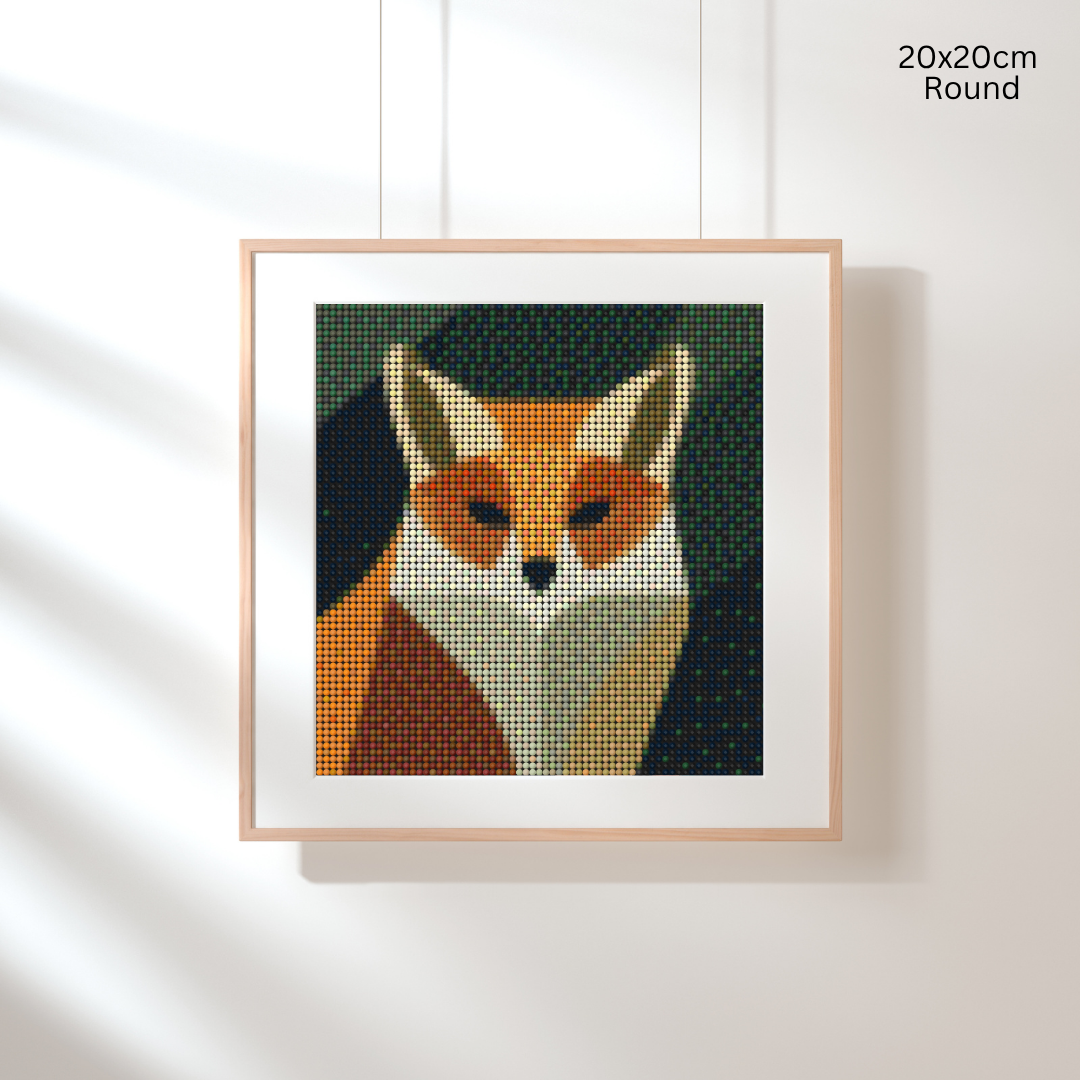 Colors of a Fox: MINI Diamond Painting Collection