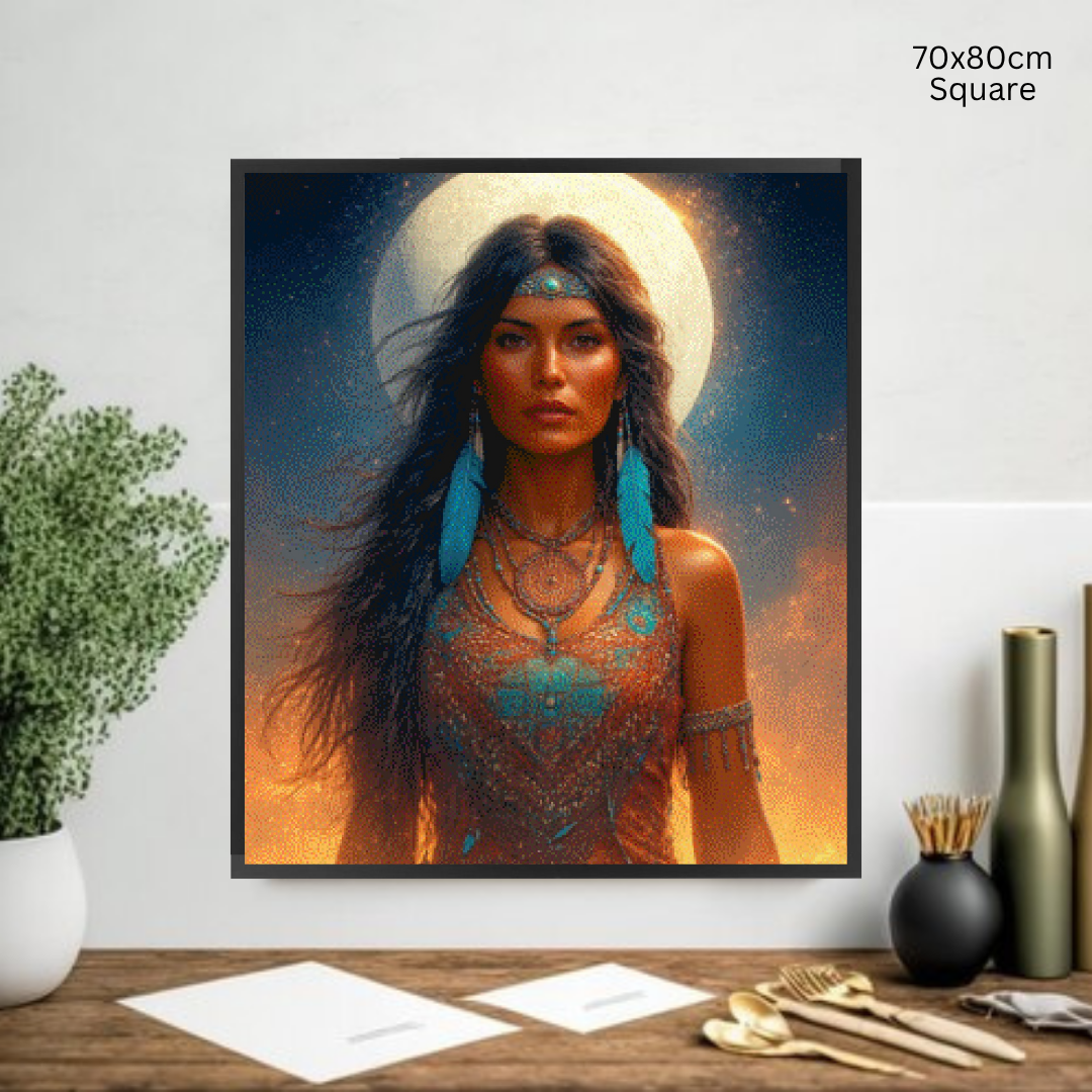 Indiginous Beauty: Diamond Painting Collection
