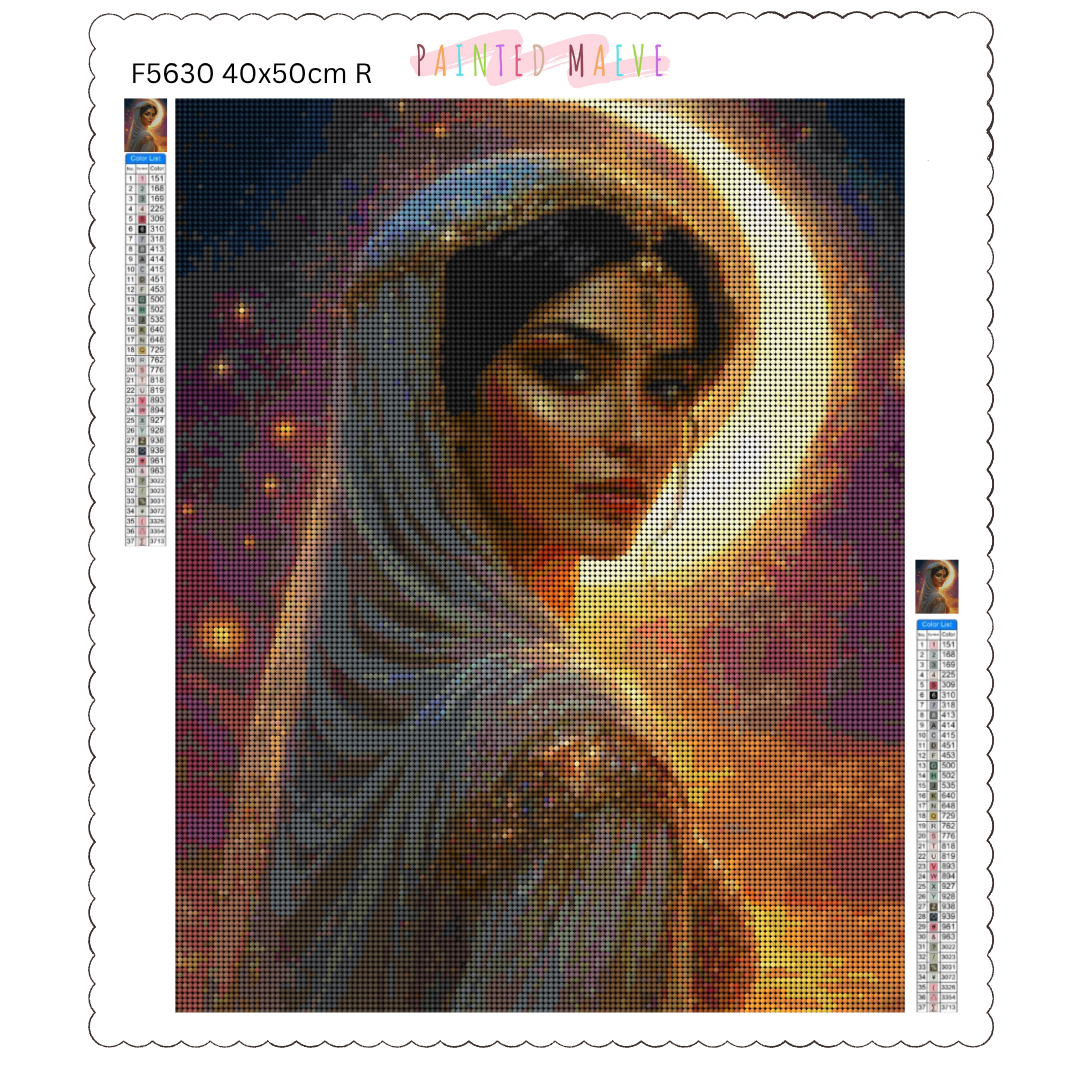 Arabian Beauty: Diamond Painting Collection