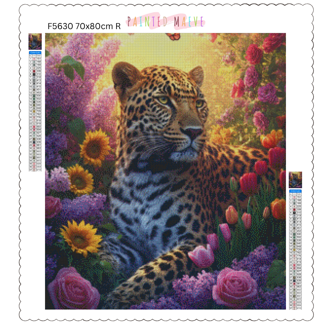 Floral Majesty: Diamond Painting Collection