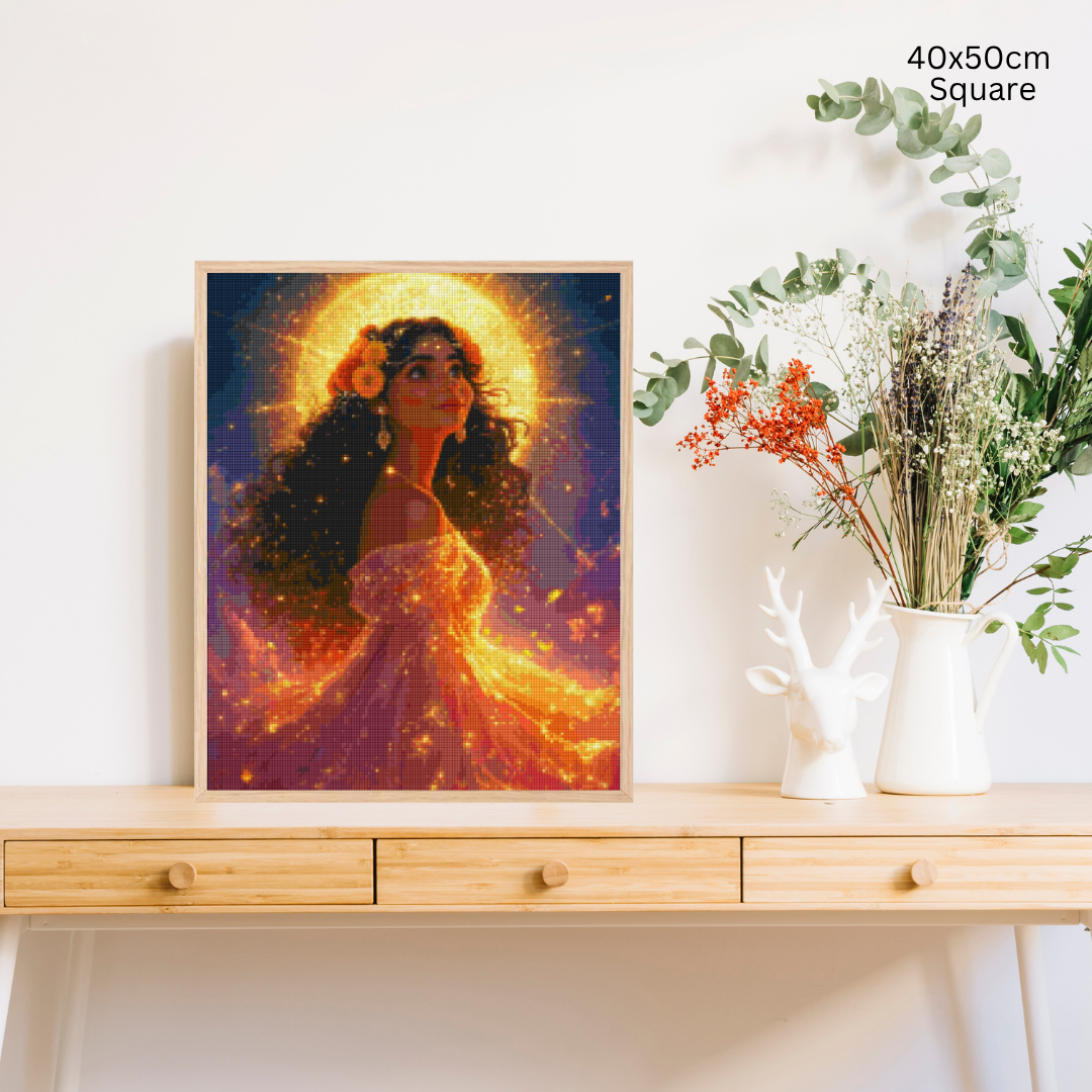 Ethereal Latina: Diamond Painting Collection