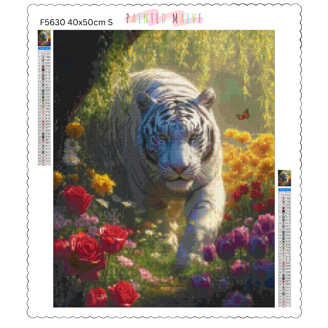 Tigress of Tranquility: Diamond Painting Collection