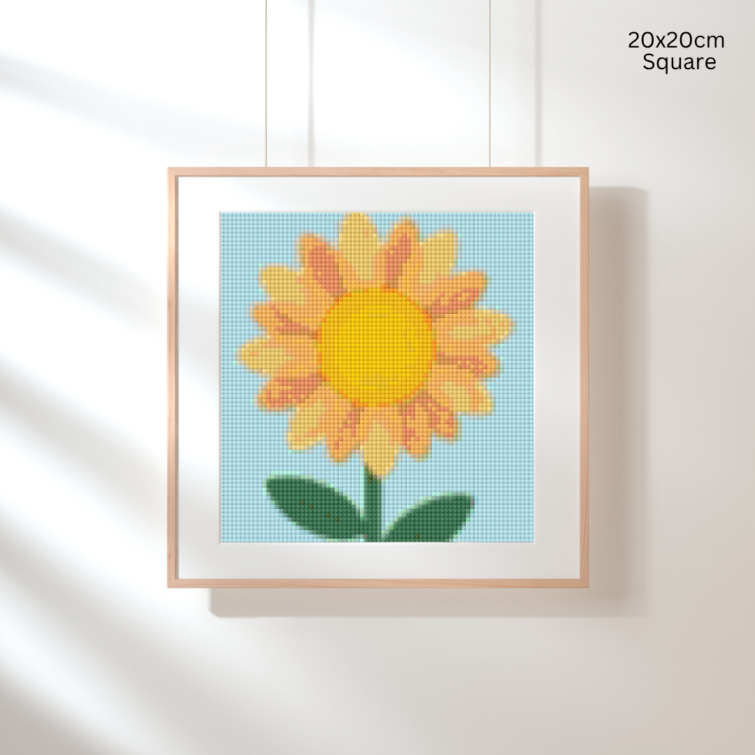 Sunny Petals: MINI Diamond Painting Collection