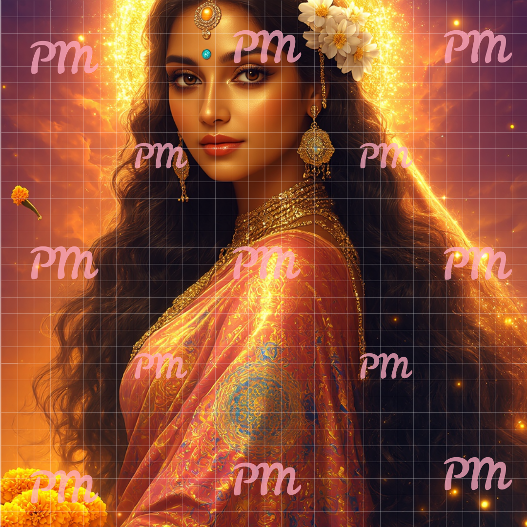 Marigold Goddess: Diamond Painting Collection