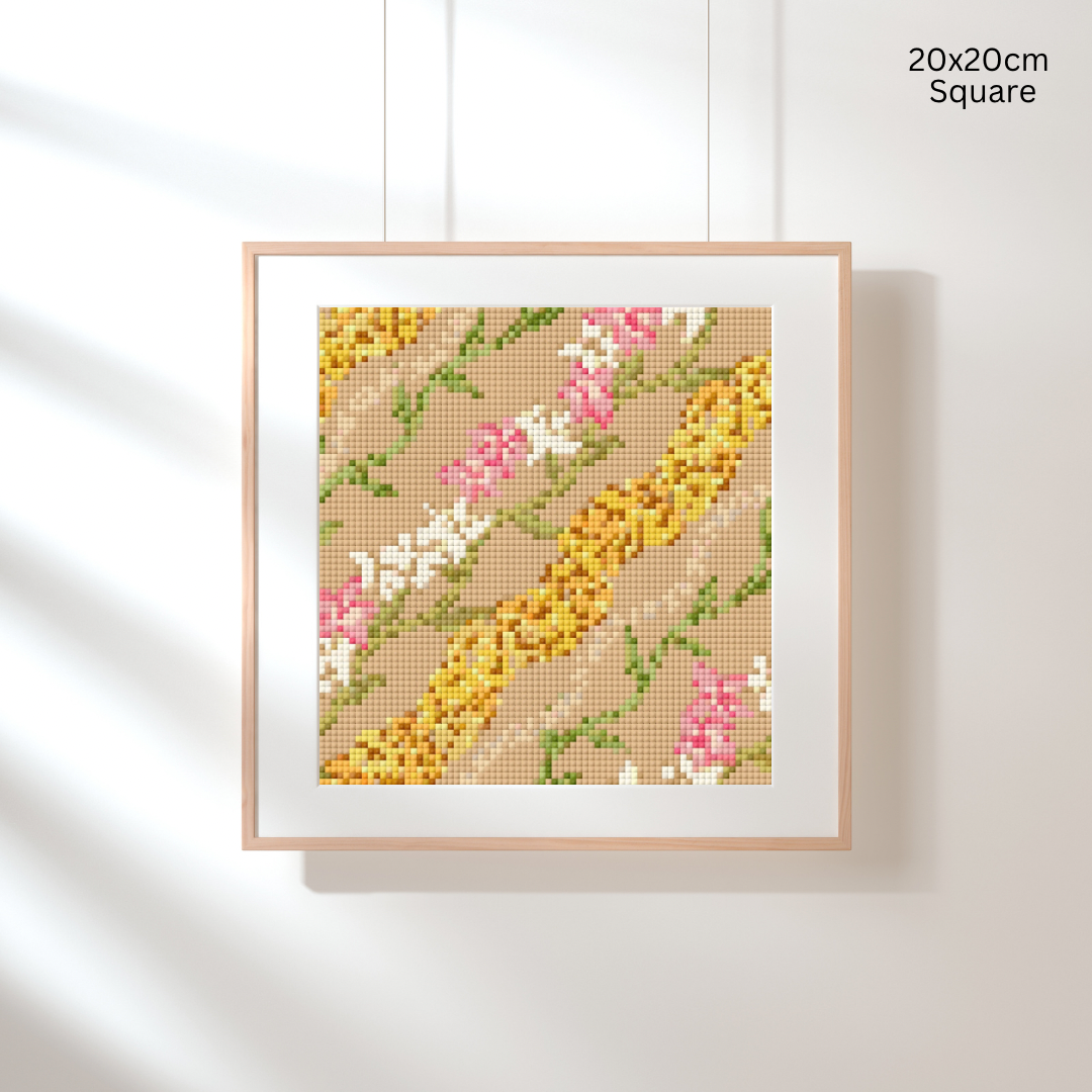 Pikake, Puakenikeni & Plumeria: Diamond Painting Collection