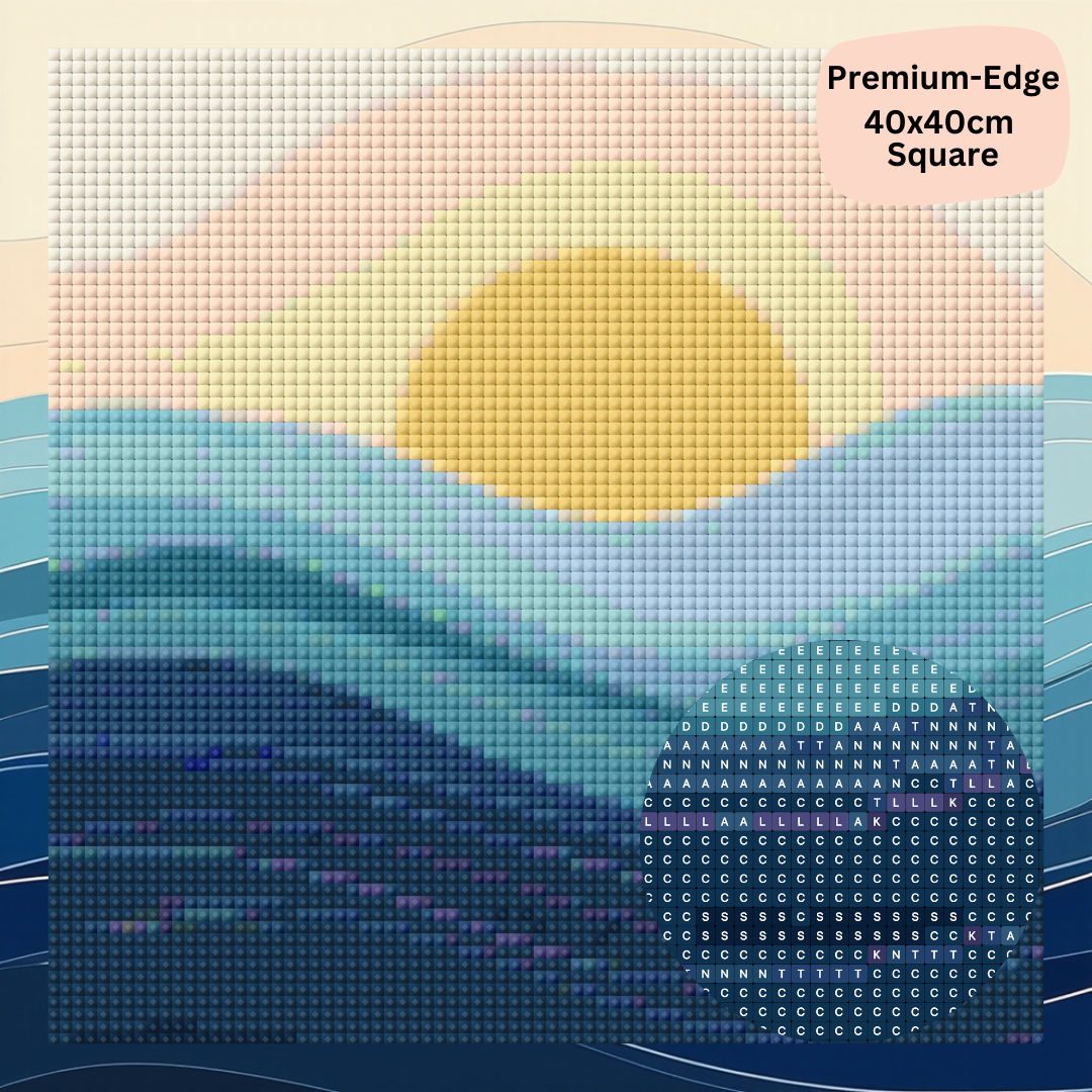 Sunny Horizon: MINI Diamond Painting Collection