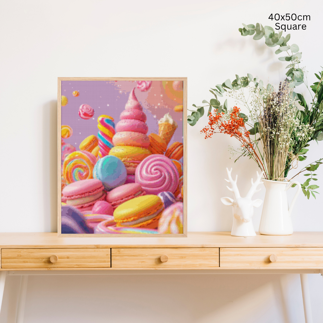 Sweet Treat Mountain: Diamond Painting Collection