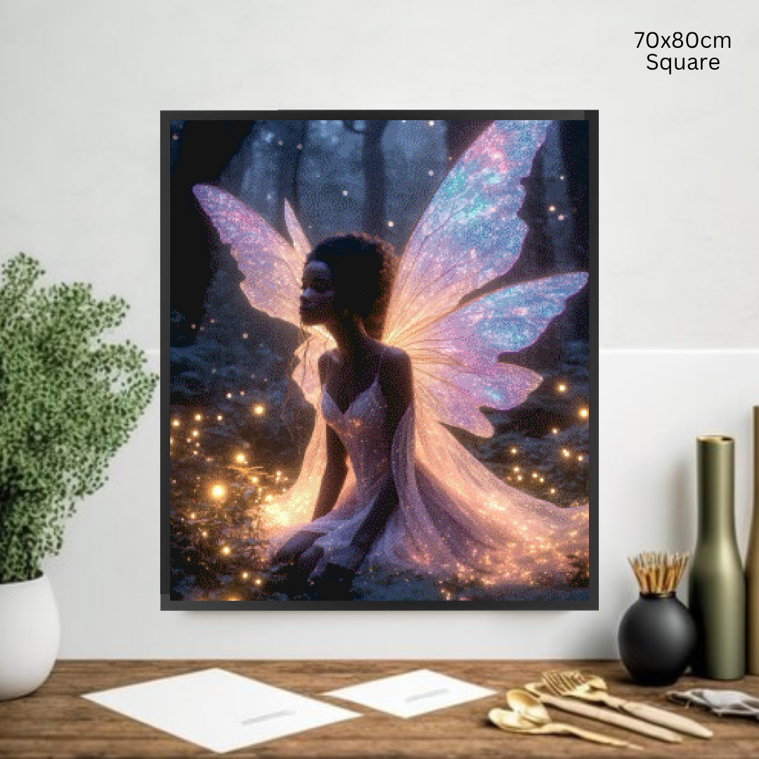 Glimmering Fairy Soul: Diamond Painting Collection