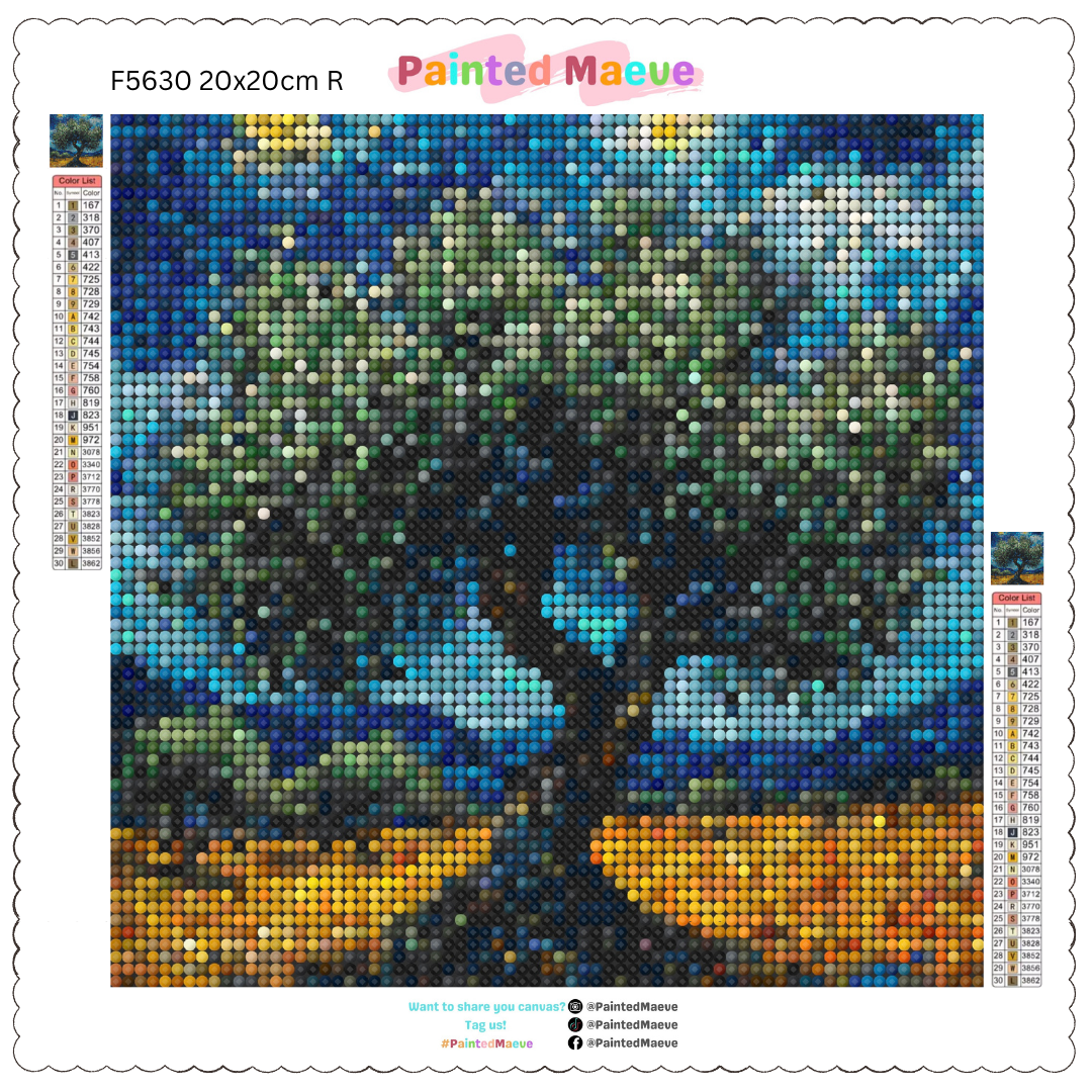Vg Inspired Strokes 7: Diamond Painting Collection