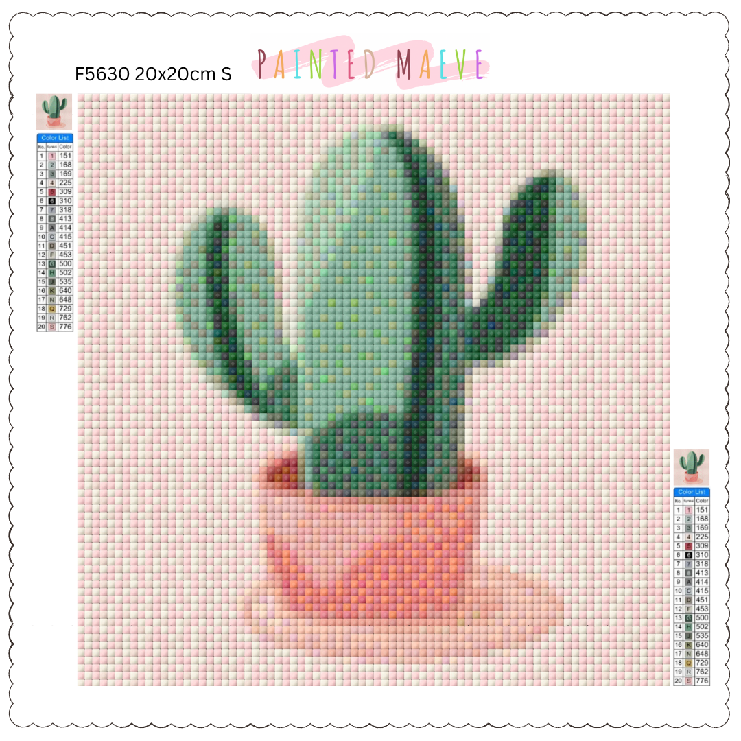 Cactus Makes Perfect: MINI Diamond Painting Collection