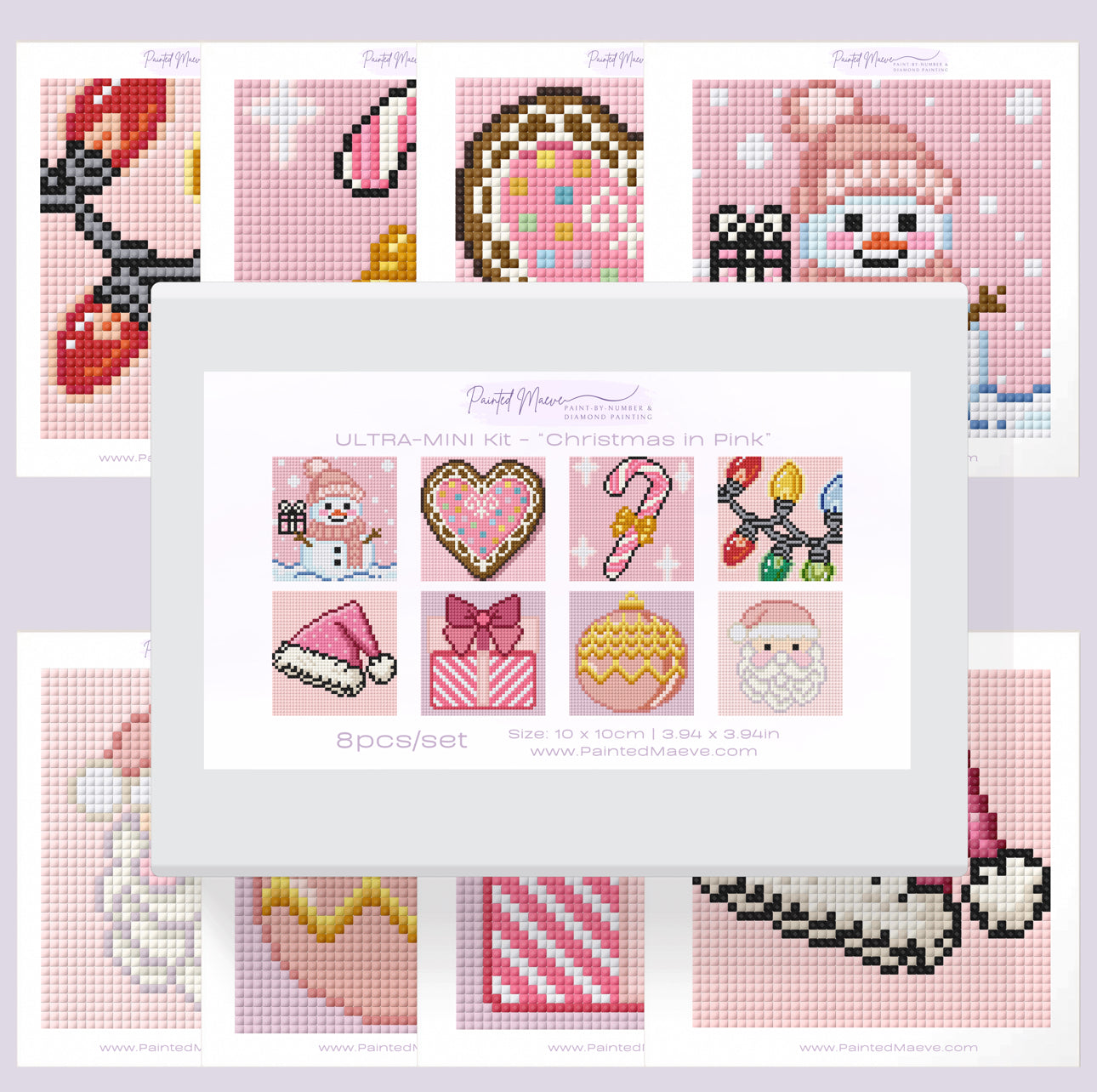 Christmas in Pink: Ultra-MINI Christmas Kit