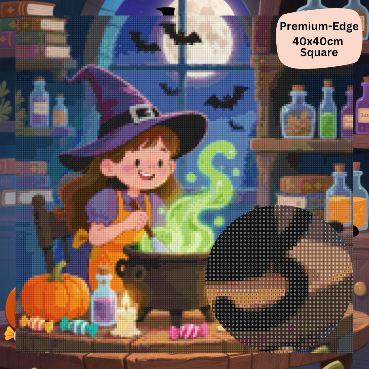 Potion & Purrs: Diamond Painting Halloween Collection