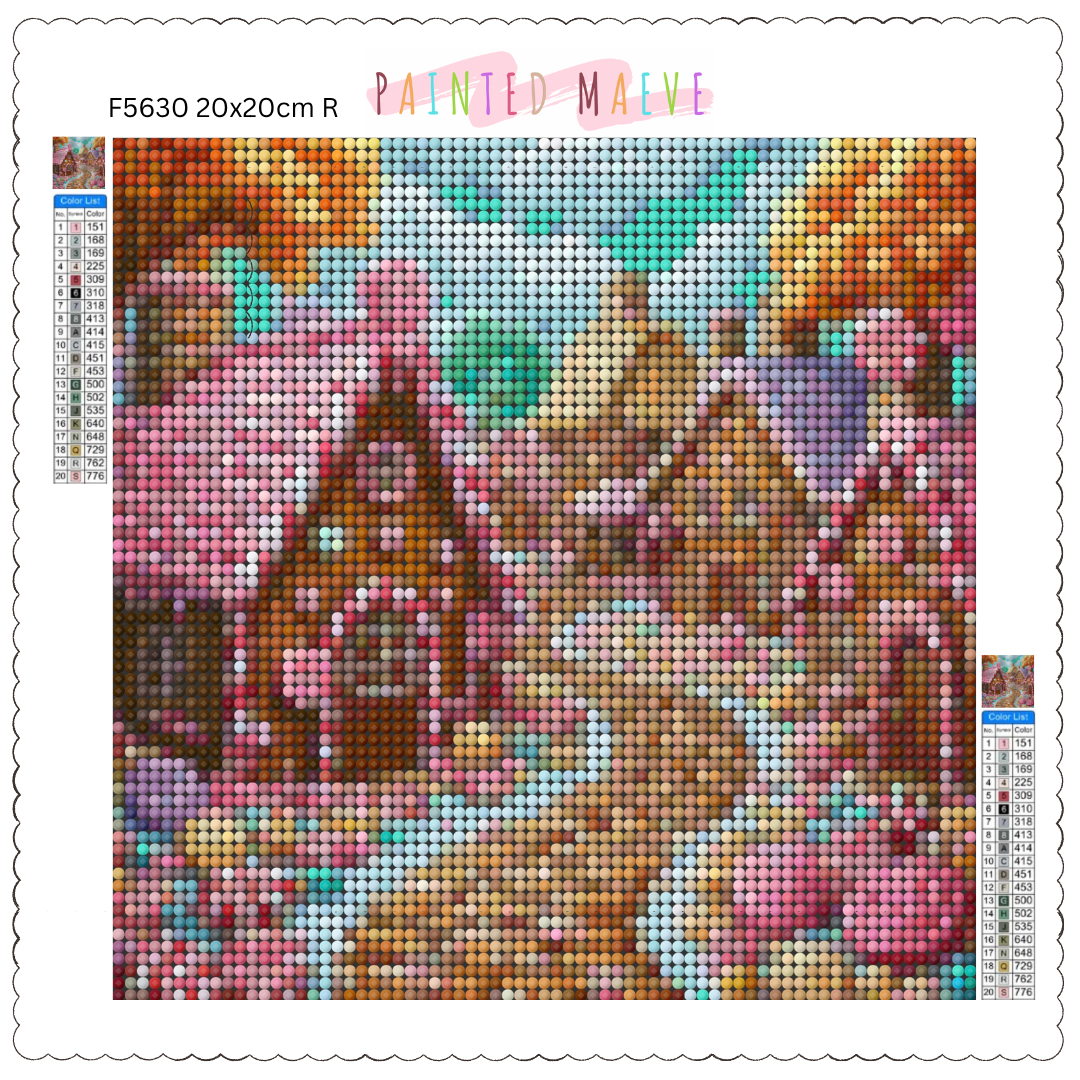 Gingerbread Lane: Diamond Painting Collection