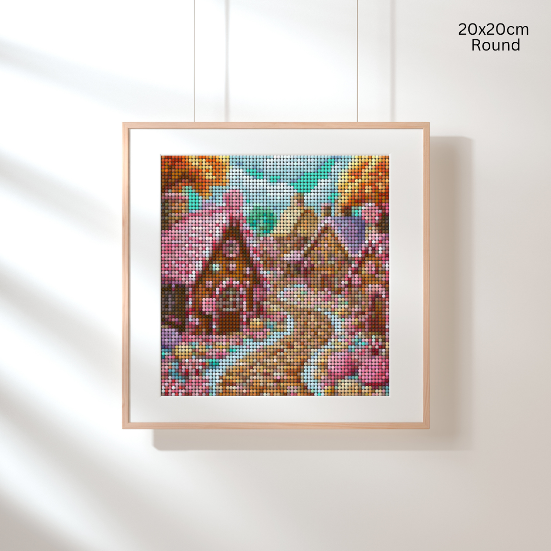 Gingerbread Lane: Diamond Painting Collection