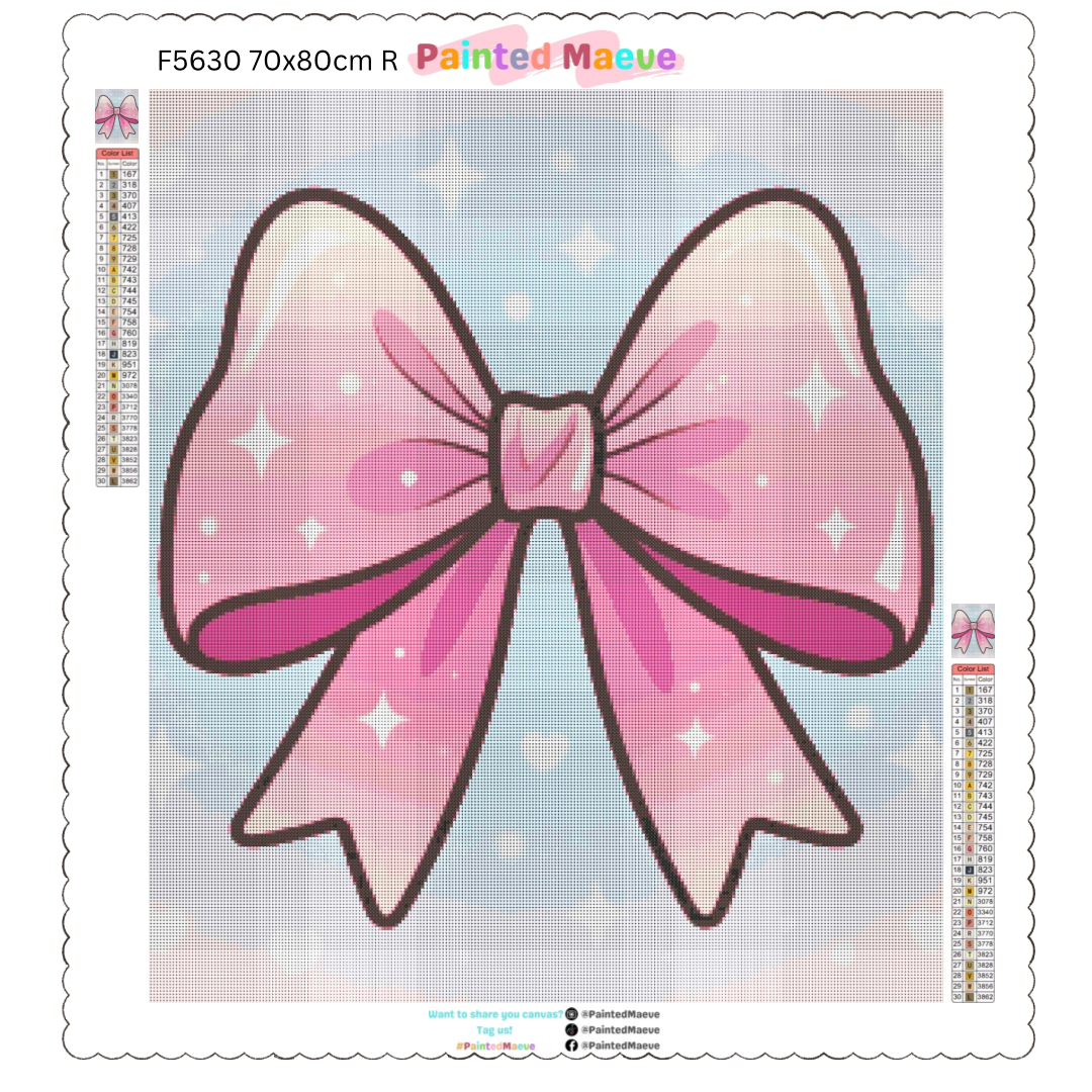 Maeve’s Ribbon: Diamond Painting Collection
