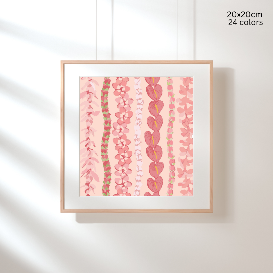 Pink Pua’s: Paint-by-Number Collection (24/36/48 colors | No Frame)