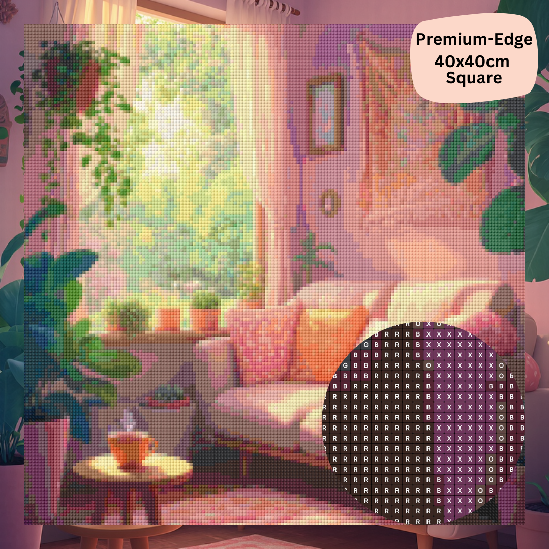 Sunlit Comfort: Diamond Painting Collection