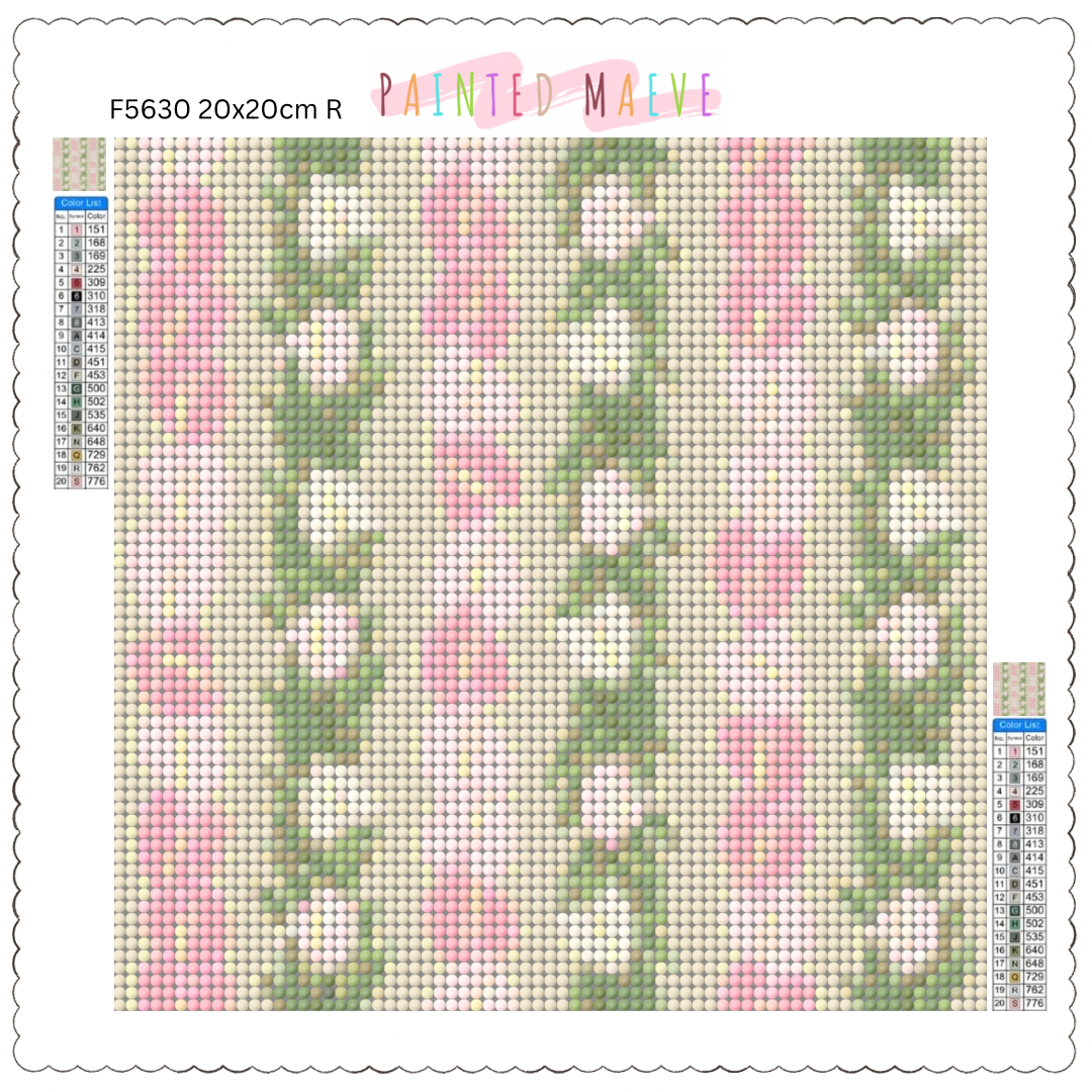 Anthurium Lei: Diamond Painting Collection