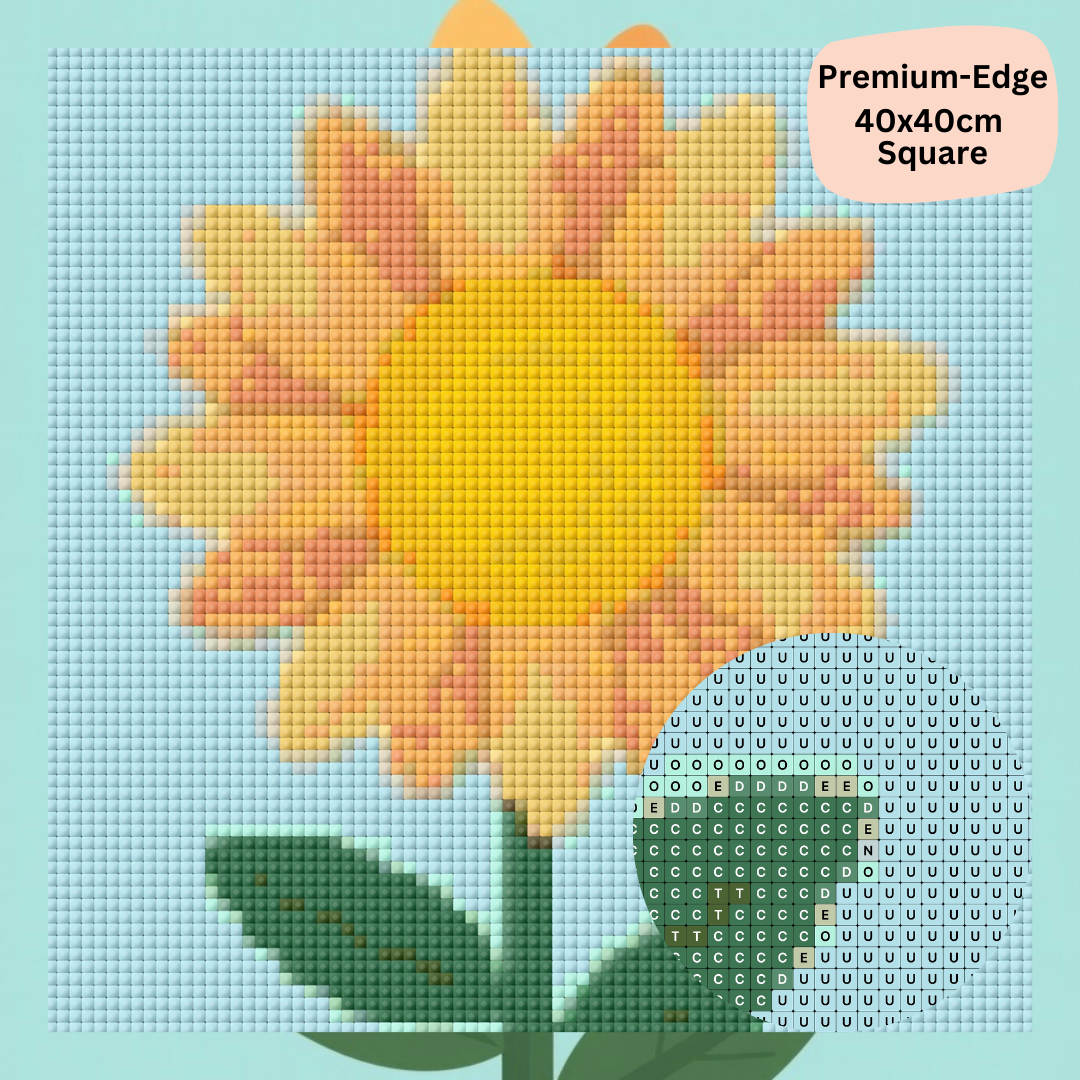 Sunny Petals: MINI Diamond Painting Collection