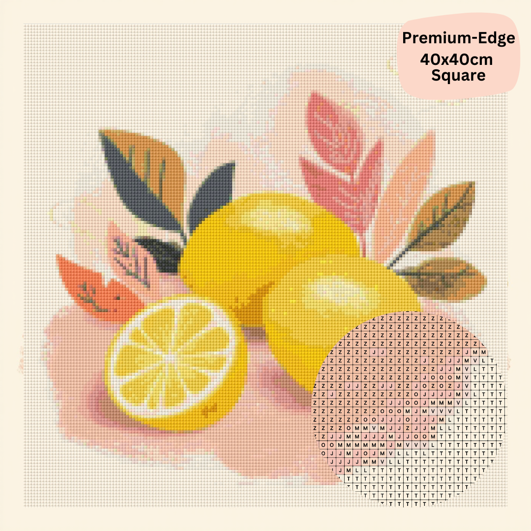 Lemon Delight: Diamond Painting Collection
