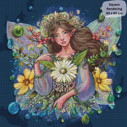 Blue Fairy: Diamond Painting