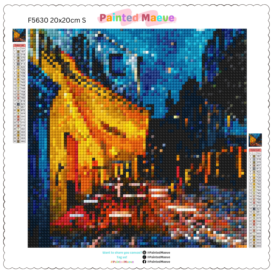 Vg Inspired Strokes 6: Diamond Painting Collection