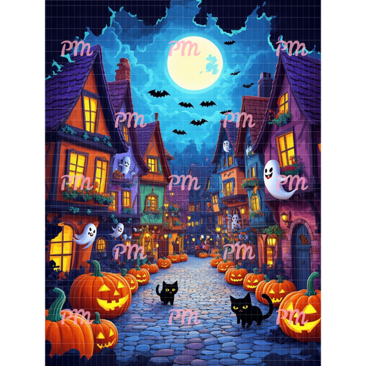 Town of Halloween: Diamond Painting Halloween Collection