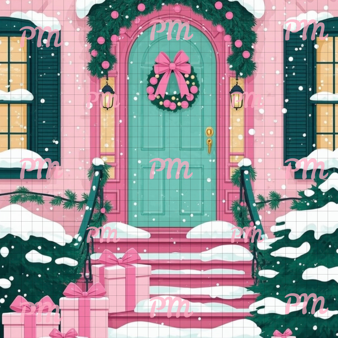 Pinky Present Porch: Diamond Painting Christmas Collection