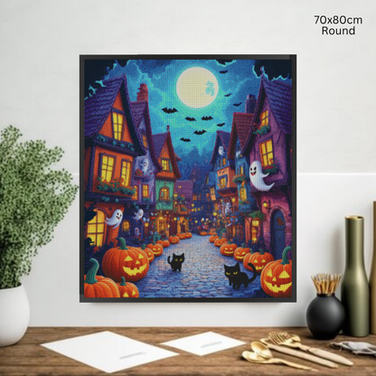 Town of Halloween: Diamond Painting Halloween Collection