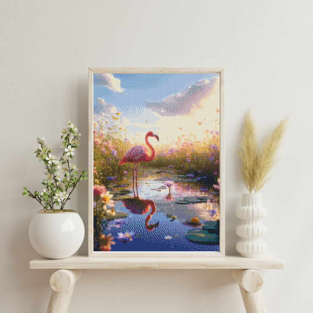 Flamingo Dance: Diamond Painting Collection