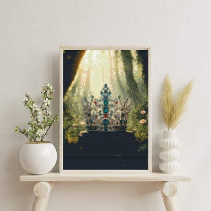 Crown of the Enchanted Forest: Diamond Painting Collection