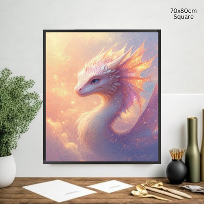 Dragon Grace: Diamond Painting Collection