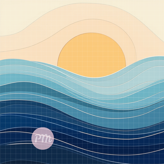 Sunny Horizon: Diamond Painting Mini Collection