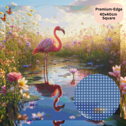 Flamingo Dance: Diamond Painting Collection