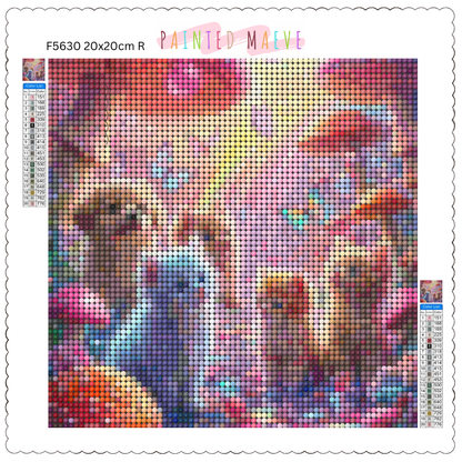 Whimsical Whisker Wonder: Diamond Painting Collection