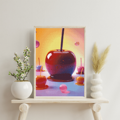 Candy Apples: Diamond Painting Collection