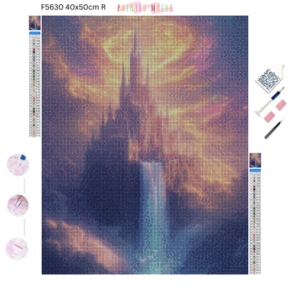 Castle in the Sky: Diamond Painting Collection