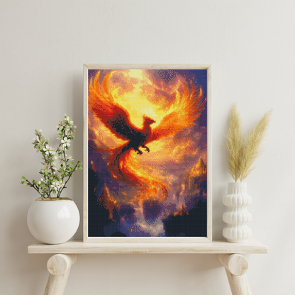 Phoenix Ascent: Diamond Painting Collection