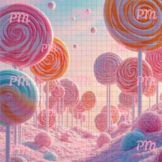 Lollipop Meadow: Diamond Painting Collection