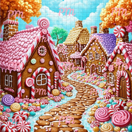 Gingerbread Lane: Diamond Painting Collection
