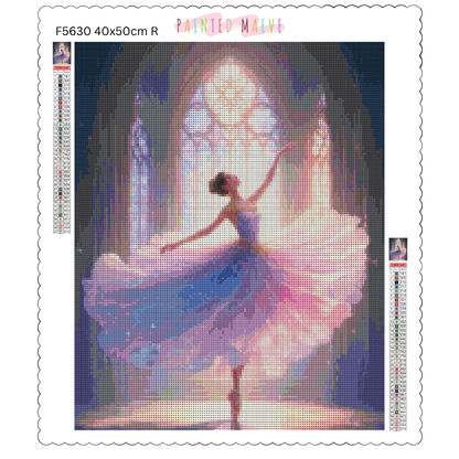 Stained Glass Relevé: Diamond Painting Collection