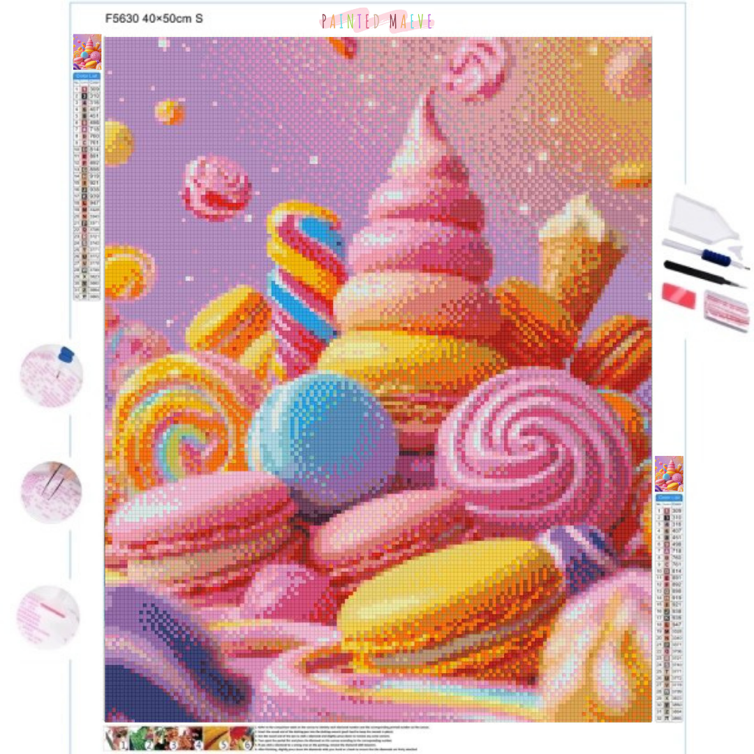 Sweet Treat Mountain: Diamond Painting Collection