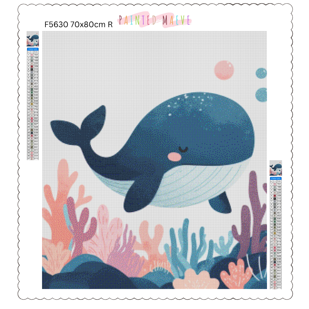 Oh Whale: Diamond Painting Collection