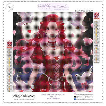 Lady Valentine: Diamond Painting Valentine Collection