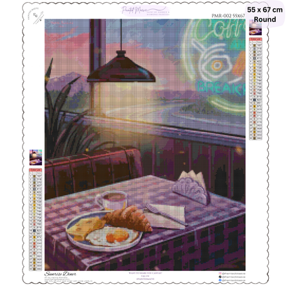 Sunrise Diner: Diamond Painting