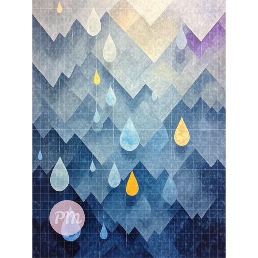 Drift of Rain: Diamond Painting Collection