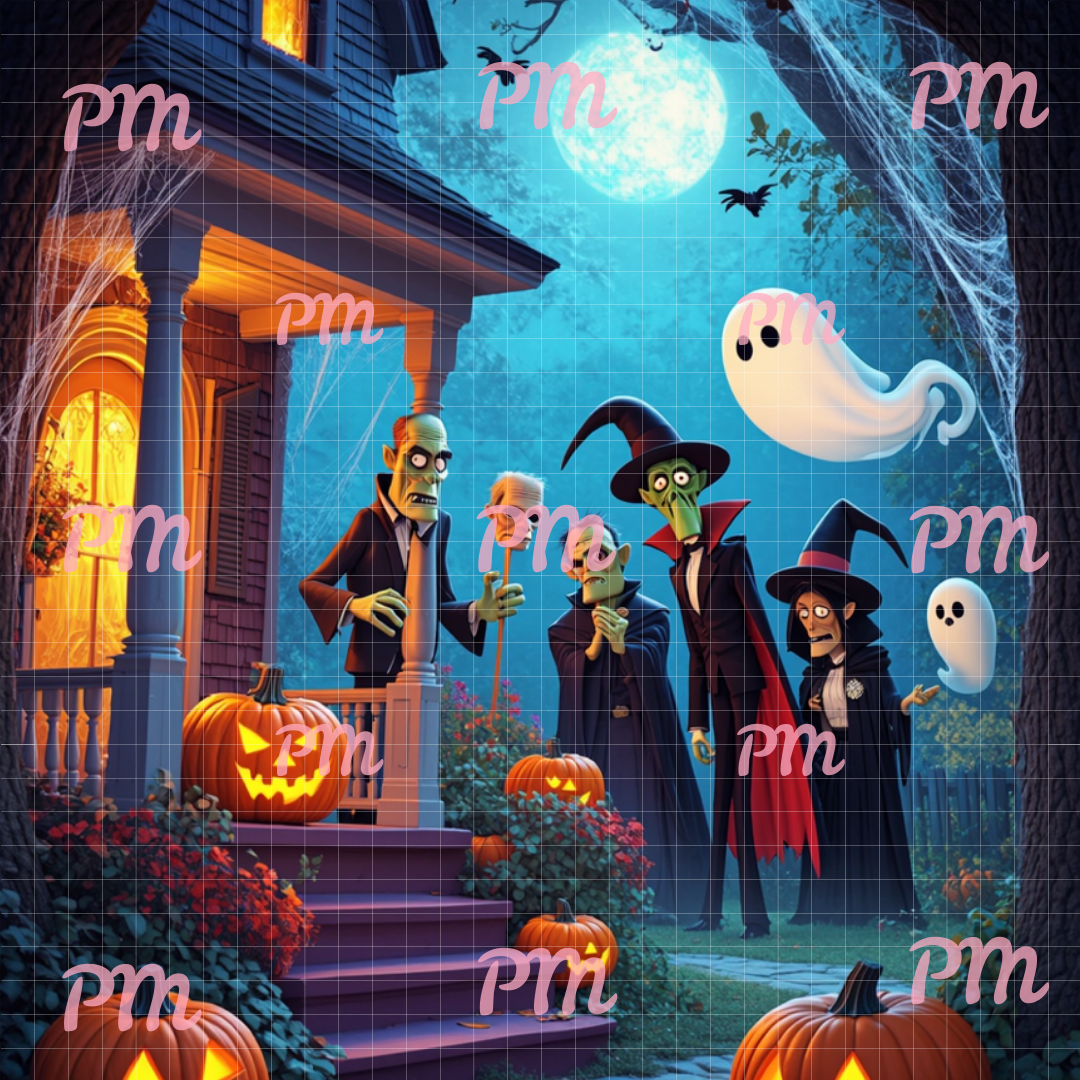 Monsters of Halloween: Diamond Painting Halloween Collection